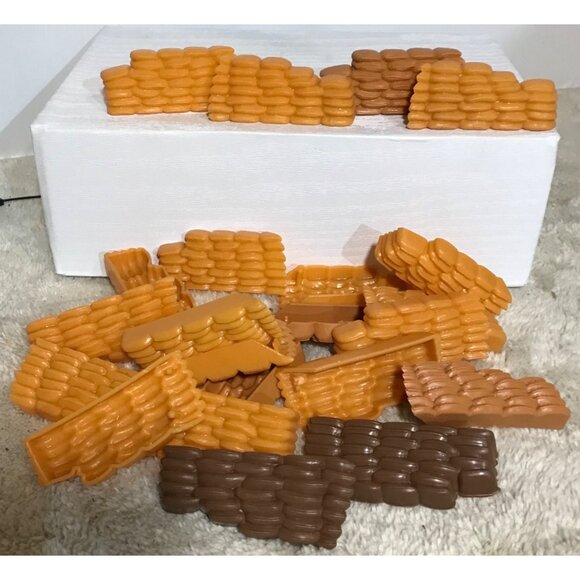 Western Toy Playset With Indians Cowboys & Accessories Mixed Lot Vintage - Picture 12 of 16